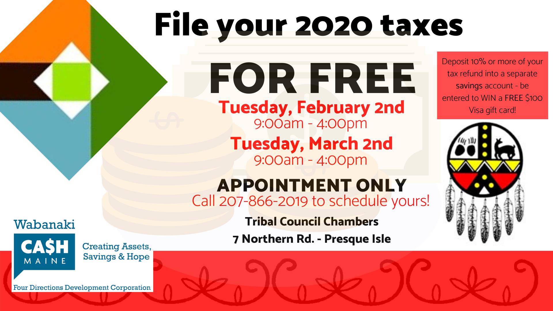 Micmac Community Tax Clinic | Four Directions