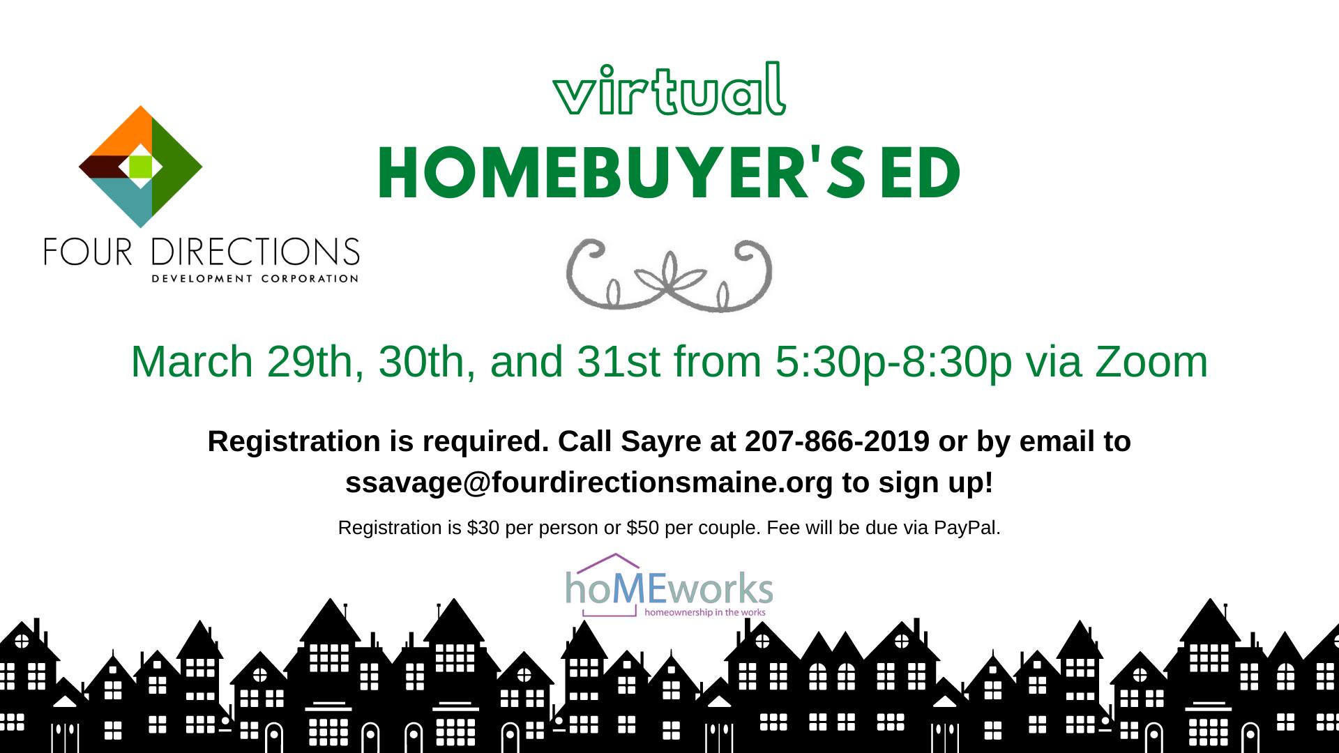 Virtual Homebuyer Education | Four Directions